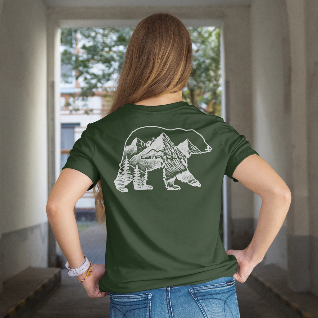 Mountain Bear | Pocketed T-Shirt
